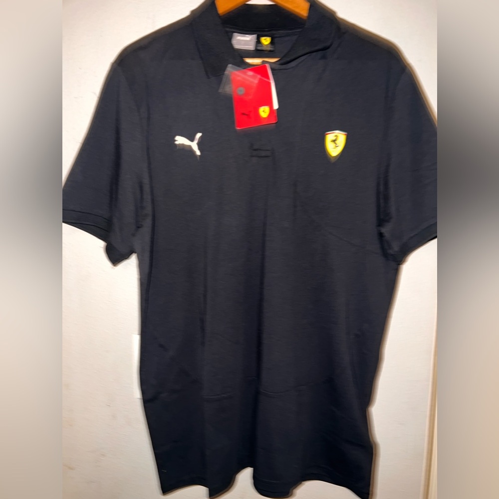 Ferrari Polo, Puma, Black, 2018 | L